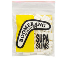 Filter Tips Boomerang Super Slim (Yellow)