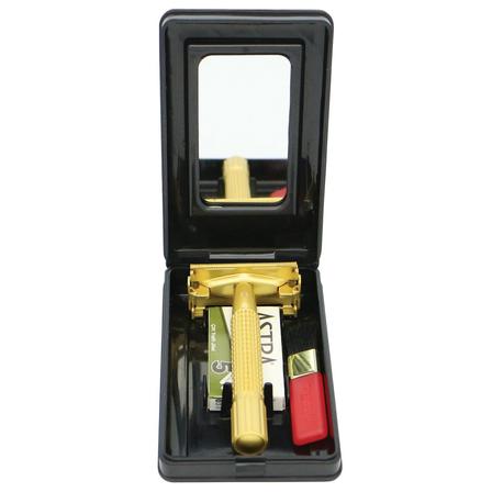 Comoy Safety Razor Pearl Gold