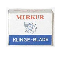 Safety Razor Merkur Moustache Blades 10's (Solingen - Germany)