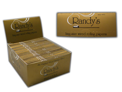 Randy's Wired Rolling Papers Kingsize Carton