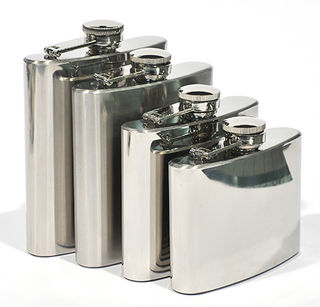 Metal hip flasks