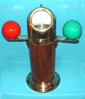 Brass Replica Binnacle Compass (500mm High)