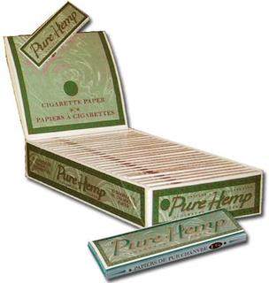 Pure Hemp Rolling Papers 1.1/4 Carton