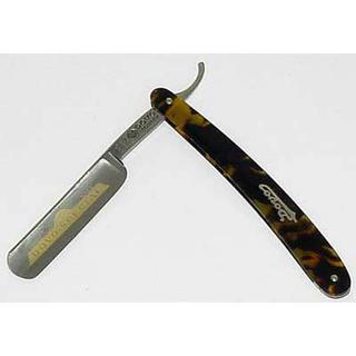 Dovo Cut-Throat Razor #1516 (Tortoiseshell Acrylic Cover) 5/8inThick Blade