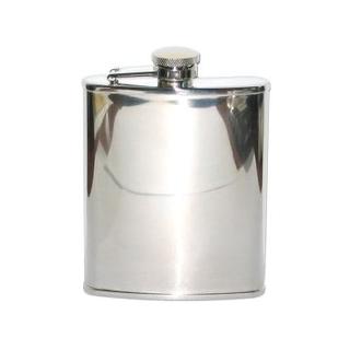 Hip Flask Polished Chrome 6 oz