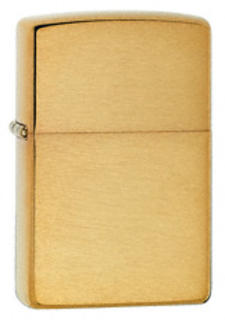Zippo Brushed Brass 204B