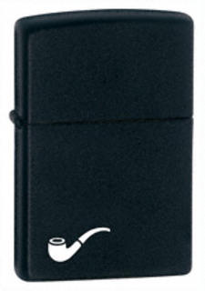 Zippo Pipe Lighter - Black Matte