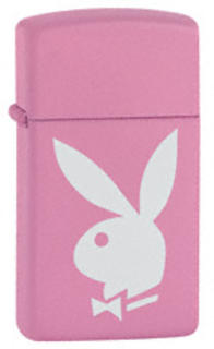 Zippo Playboy Pink Matte (Slim)