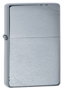 Zippo Brushed Chrome Vintage Series Lighter