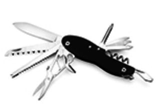 Pocket Knife Other 11-in-1 Multi-Knife Black