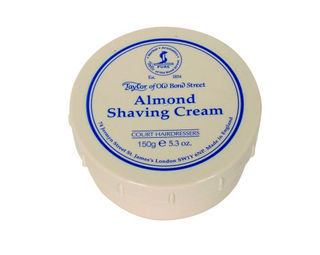 Taylors Almond Shaving Cream - 150gm Bowl