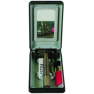 Comoy Safety Razor Antique Brass