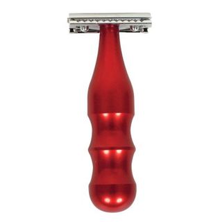 Safety Razor Merkur #40031(?13) Red (Solingen - Germany)