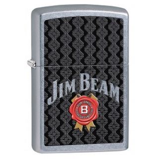 Zippo Street Chrome Jim Beam Black Label