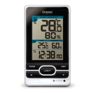 Weather Station Temperature and Humidity RMR203HG from Oregon Scientific