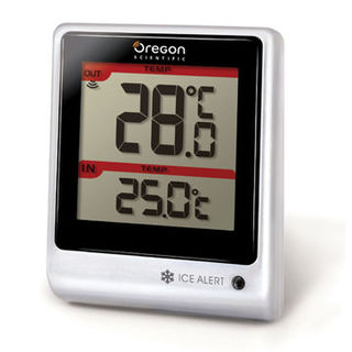 Weather Station In/Out Temp. Remote Thermometer EMR201 from Oregon Scientific