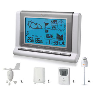 Weather Station Wireless Pro and USB Uploader WMR88 from Oregon Scientific