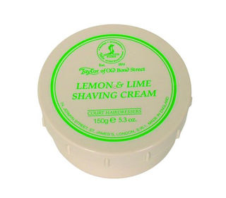 Taylors Lemon & Lime Shaving Cream - 150gm Bowl