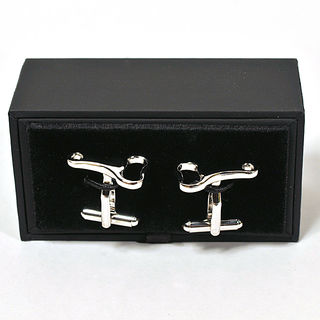 Cufflinks Chrome Metal Bottle Opener