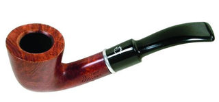 Falcon Coolway # 105 Walnut Stain - Bent Stem (9mm Filter)
