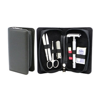 Comoy 7-Piece Shave and Manicure Set Chrome