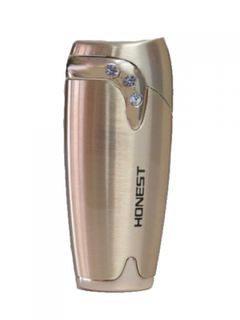 Gas Lighter Honest Brand Single Jet with Crystals