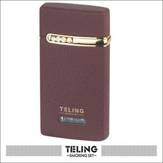Gas Lighter Teling Brand Single Jet with Crystals