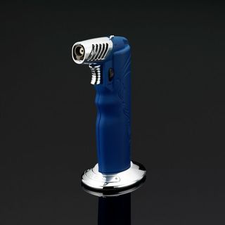 Siglo Oval Table Torch Lighter - Blue