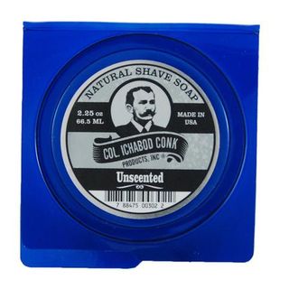Col Conk Natural Shave Soap - Unscented - 66 ml