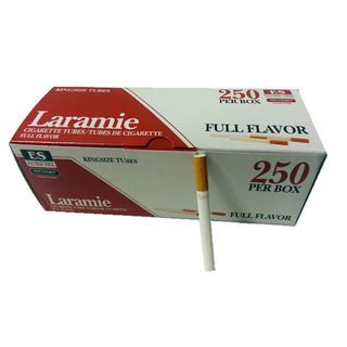 Cigarette Tubes Laramie King Size - Carton of 250 tubes 