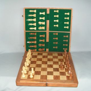 Wooden Chess Set 40 cm Square