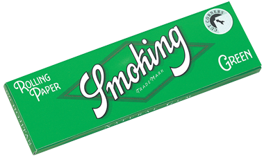 Smoking Regular Green Singles Cigarette Papers
