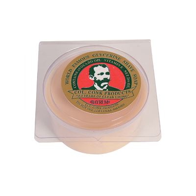 Colonel Conk Bay Rum Shave Soap 2.25 oz