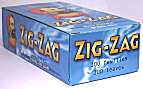 Zig Zag Blue Smoking Papers Carton