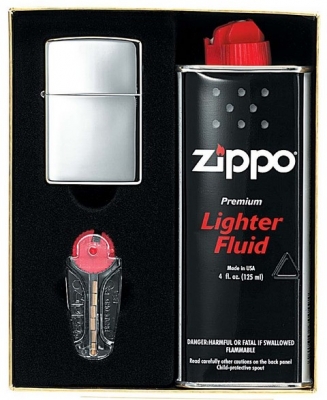 Zippo Black Ice Gift Pack