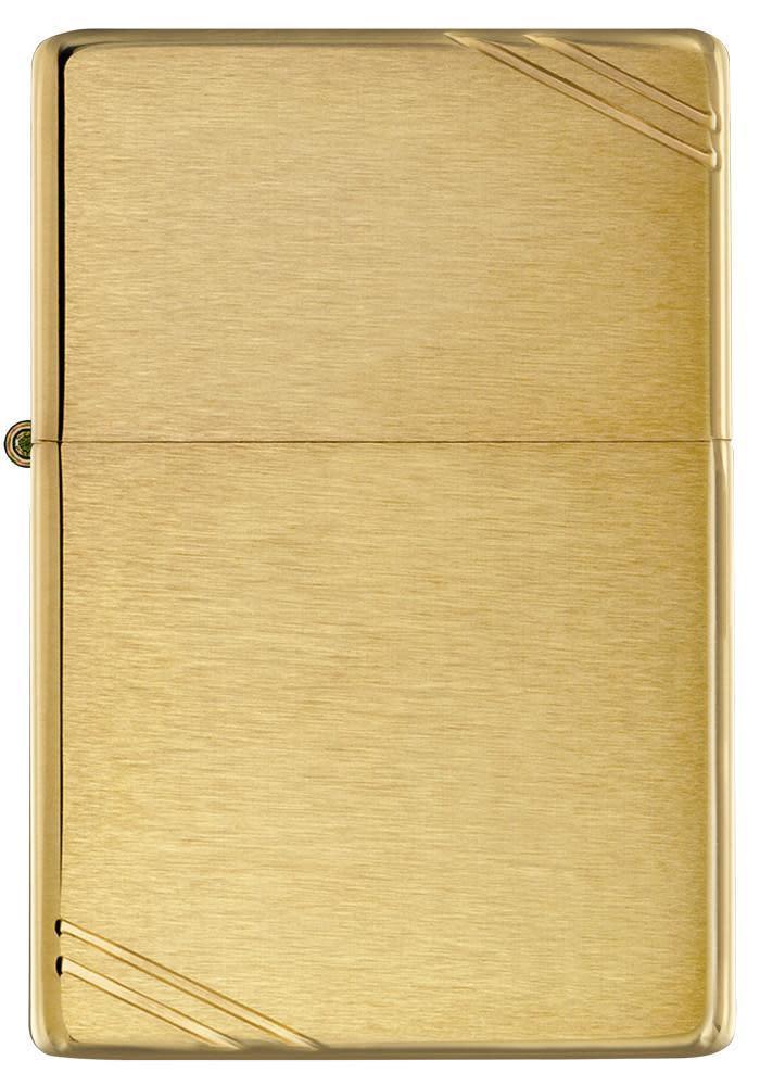Zippo Brushed Brass Vintage Series