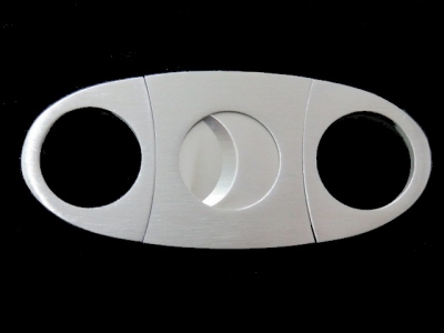 Cigar Cutter Stainless Brushed Chrome