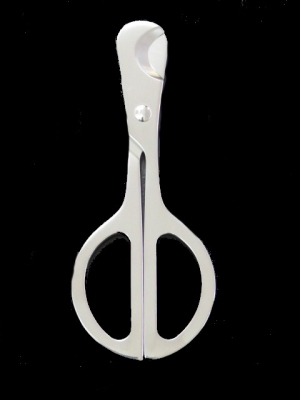 Cigar Cutter Stainless Steel Scissor Type (Long)