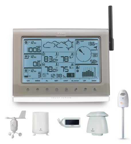 Weather Station Advance Pro WMR200 with Touch Screen from Oregon Scientific