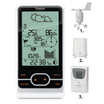 Weather Station Complete Home Set WMR86N from Oregon Scientific