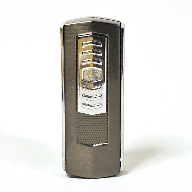 Electric Lighter USB - Standard Block in Gunmetal Finish