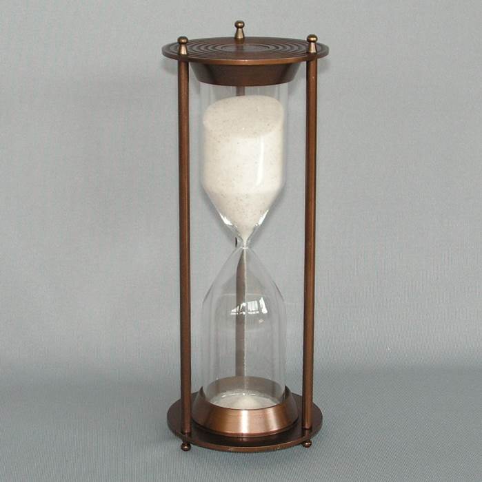 Brass and Glass Timer (15 Minutes)