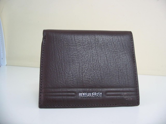 Wallet Leather #2131/127 Book Style Black or Brown