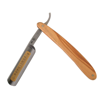 Dovo Straight Razor # 41 (Olive Wood Cover) - 5/8 in Thick Blade