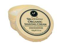 Taylors Organic Shaving Cream 150gm Bowl