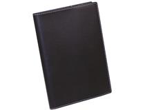 Leather Bound Caravello A6 Journal Black