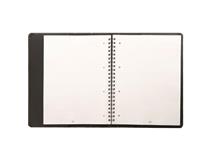 Leather Bound Journal Full Agenda A4 Black