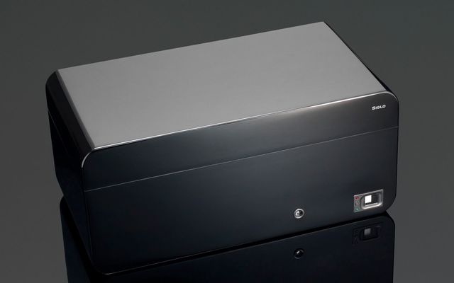 Cigar Humidor - 75 - 100 Stick - Bio Fingerprint
