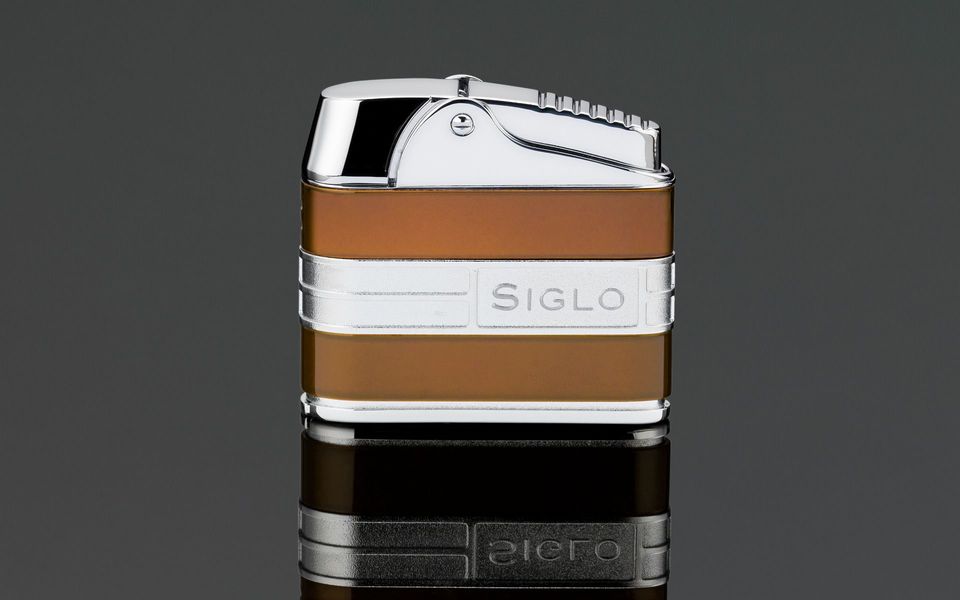 Siglo Retro II Lighter - Metallic Bronze