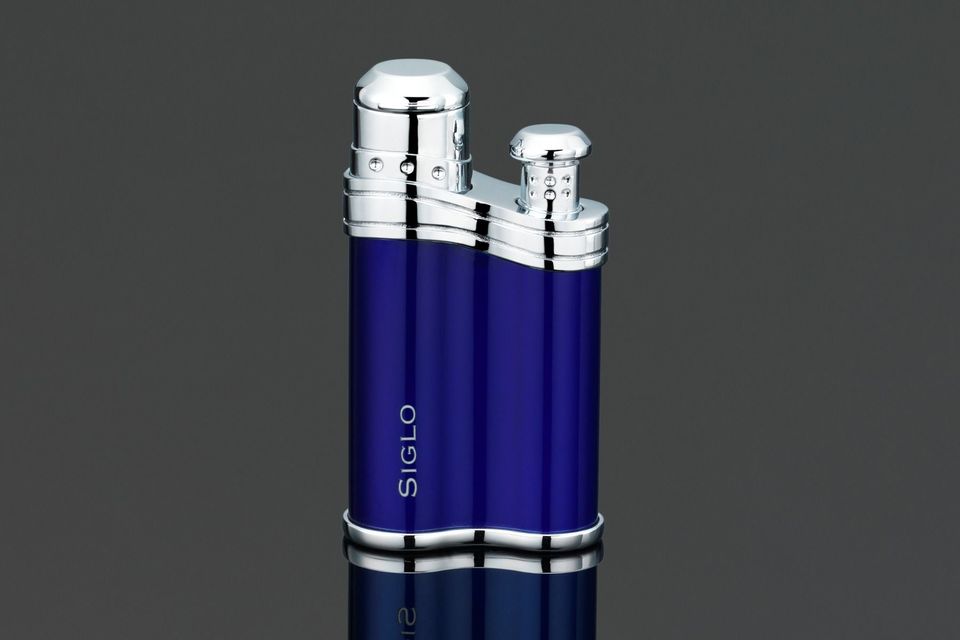 Siglo Bean Lighter - Metallic Dark Blue